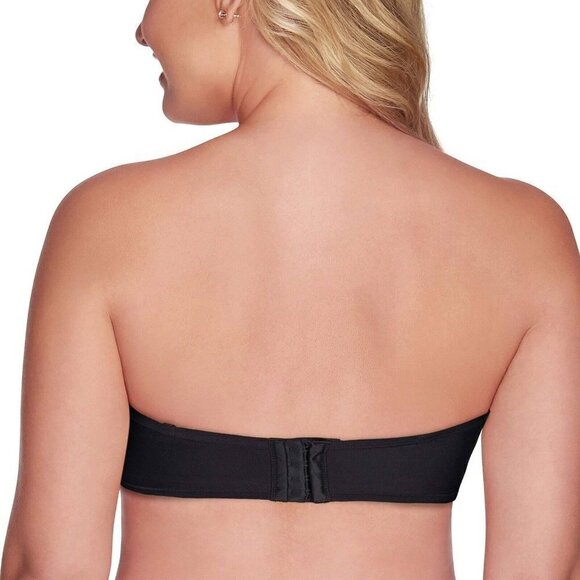 Vanity Fair 40C Beauty Back Underwire Smoothing Strapless Bra Black 74380 - Picture 10 of 14